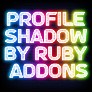 Profile Shadow By Ruby Addons