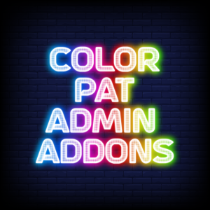 Color Pat Admin Addons