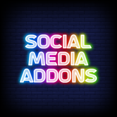 Social Media Addons Modren