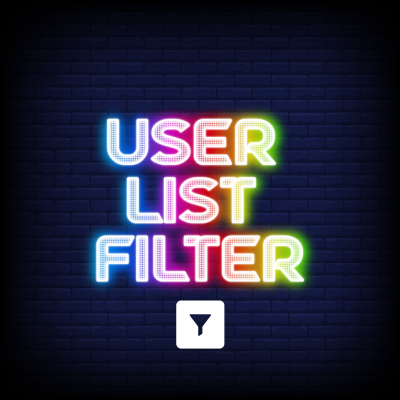 User List Filter Addons